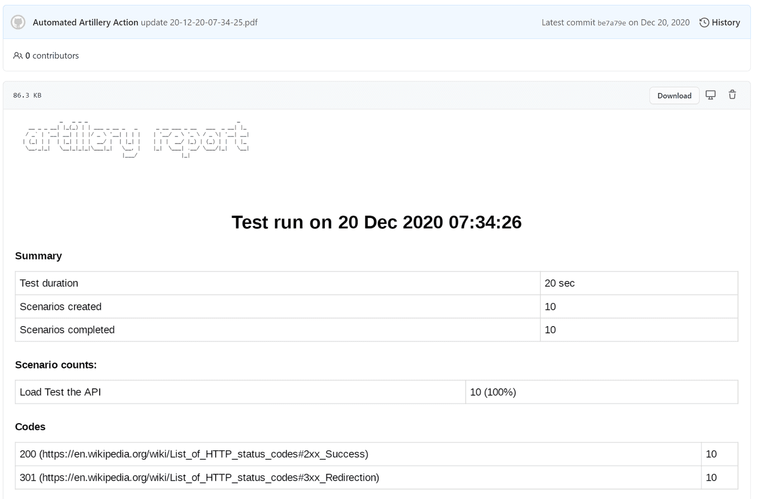 Automated Load Testing with GitHub Actions and Artillery | CJ's Cloud ...