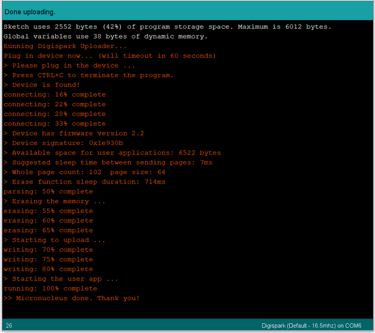 Arduino Upload