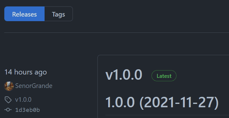 GitHub Release