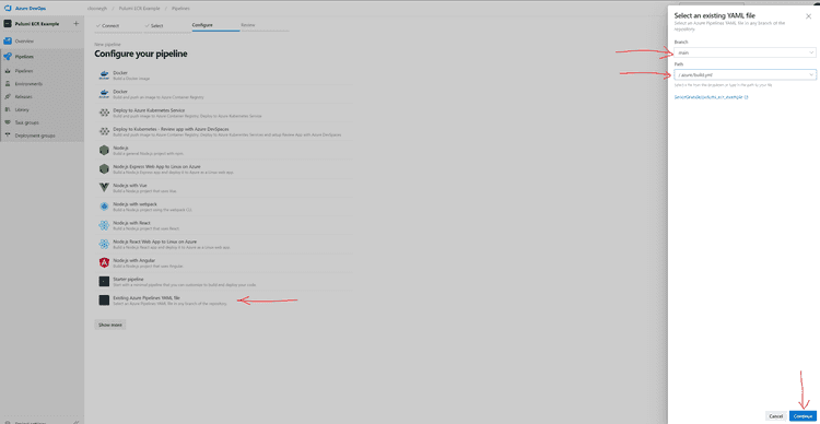 Configure Pipeline